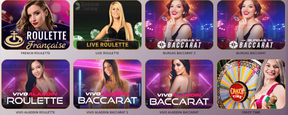  Play Regal Live Casino Games